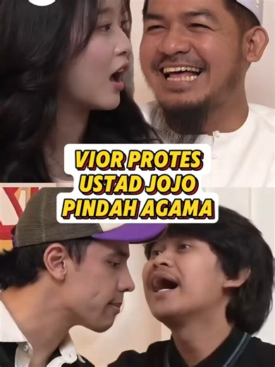 VIOR PROTES USTAD JOJO PINDAH AGAMA Tonton selengkapnya di YT WKWK Project - CRT Bersama Indra Jegel, Vior, Mario Caesar dan Ustad Jojo Ali Yusuf dan Wancoy dari Grind Boys Ramadhan #klip #podcast #lucu #ngakak #ketawa #kocak #ketawaitusehat #WKWKProject #crt #candaanruangtengah #indrajegel #vior #mariocaesar #ustadjojo #ustadjojoaliyusuf #wancoy #grindboys
