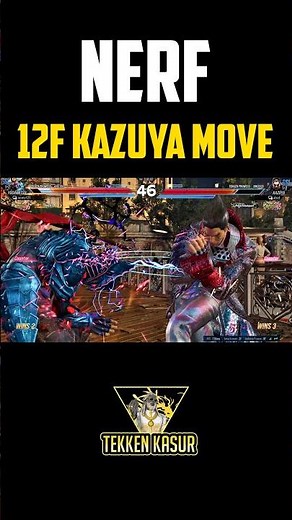 Nerf Kazuya's counter-hit moves.