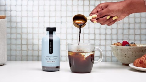 Pop & Bottle Coffee Concentrate - Organic Cold Brew Concentrate Liquid, Instant Iced Coffee, Dairy Free, Makes Up to 16 Cups - Classic, 8 Fl Oz (2 Pack)