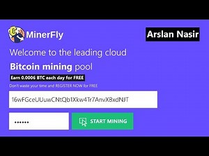 MinerFly – Bitcoin Mining Made Easy | New Bitcoin Cloud Mining Site 2019 | Earn Daily 0.005 Btc | Coin Crypto News