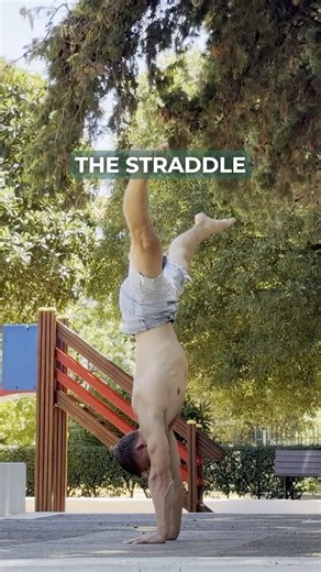 The Straddle Handstand