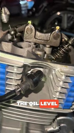 Perfect Engine Oil Level Check #engineering #mechanic