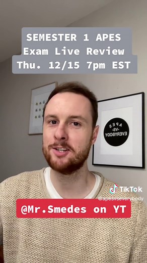 AP Environmental Science Semester 1 Exam Review