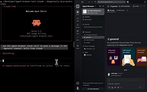 New agent-browser skill: ElectronYou can now control desktop apps built with Electron, including Discord, Figma, Notion, Spotify and VS CodeOr, use it to debug your own Electron appAdd it to any coding agent:npx skills add vercel-labs/agent-browser --skill electron