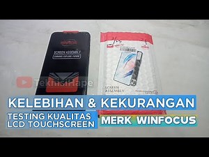 Testing Kualitas LCD Touchscreen Merk WINFOCUS