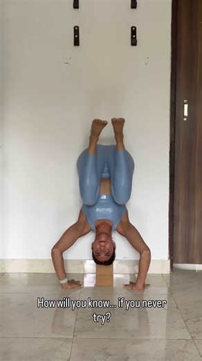 Handstand Push-Up Practice | Start Before You’re Ready #handstandpushup #shoulderstrength #advance