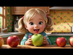 Apples and Bananas Song | Fun Kids’ Nursery Rhyme & Sing-Along