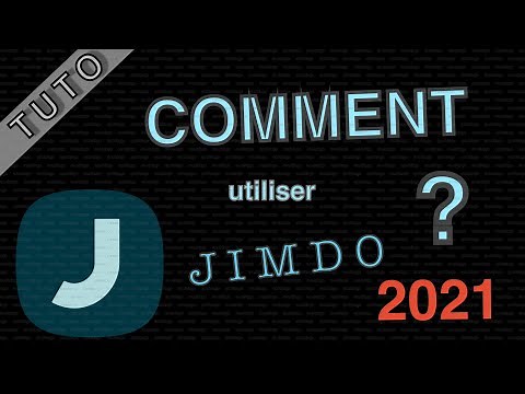 COMMENT UTILISER ET CRÉER UN SITE AVEC JIMDO ? [TUTO]