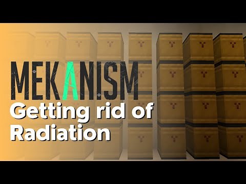 How to get rid of Radiation in Mekanism