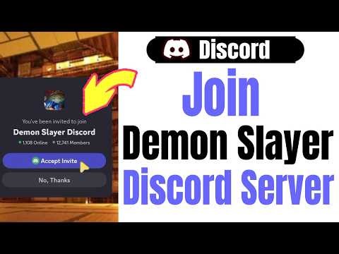 How to Join Demon Slayer Discord Server on Mobile