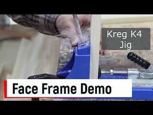 Kreg K4 Jig - Face Frame Build Demo