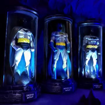 20K views · 1.2K reactions | Build a history of Batman™ Batsuits™ with this authentic collection limited to 10,000 worldwide. Shop Now! | The Bradford Exchange | Facebook