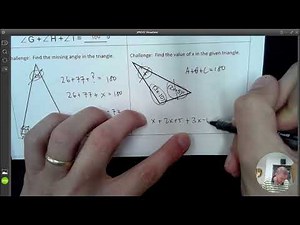 [GEO] All angles of a triangle sum to 180!