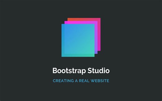 Bootstrap Studio视频教程