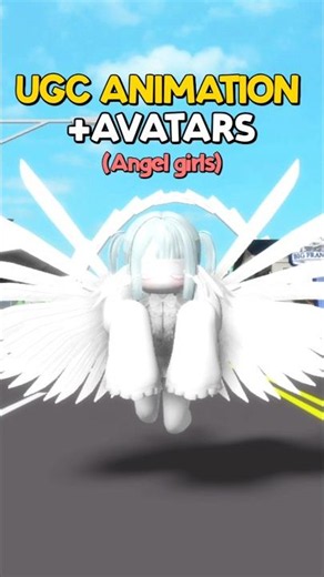AVATAR FLYING ANGEL😇! UGC Animation Pack In Brookhaven #roblox #brookhaven