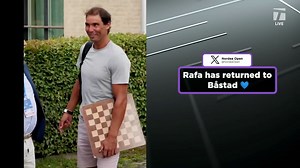 Rafael Nadal to play Leo Borg, son of Bjorn Borg, in Bastad’s Nordea Open first round