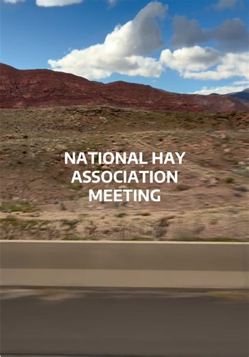 Spent time with the National Hay Association learning so much and meeting hay growers across the US! #nationalhayassociation #horsehay #farmtok #hayfarmer #hay