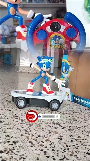 Sonic a Control remoto! ⚡ Super rapido y esclusivo para #navidad 🎄 #juguetes #sonicthehedgehog