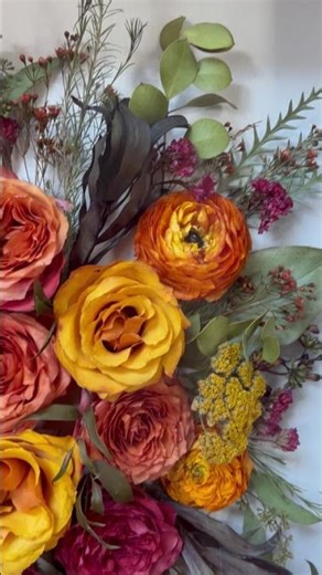 White shadow box with preserved wedding flowers!! #flowers #bouquetpreservation