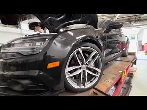2015 Audi A7 Front Corner Marker Bulb Replacement