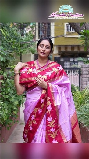 Stunning Baby Pink Kanjivaram Pattu Saree | Kiranmai sarees #designersarees #kiranmaisarees