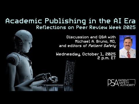 Academic Publishing in the AI Era: Reflections on Peer Review Week 2025