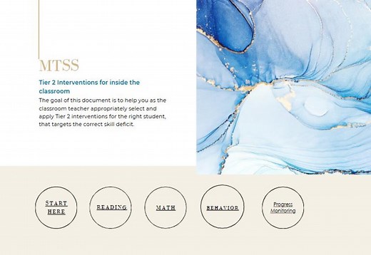 MTSS Tier 2 Intervention Guide - Etsy