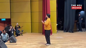 7.7K views · 66 reactions | When Amin Hannan Chowdhury hits the stage and drops that viral dance steps… absolute chaos! 藍  #NSU #reelsviralシ #reelsviralシfb #comedy #campus | The NSU Insider | Facebook