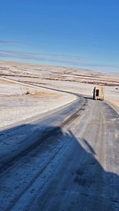Hauling cows back from the mountains in Montana isn't always fun. Winter in Montana. #cows #montana #Winter #trucking | 1HandnFarming