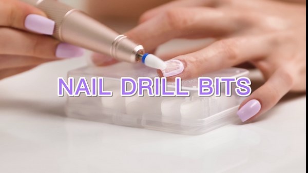 HEBECA 12pcs Nail Drill Bits Set for Manicure Pedicure, 3/32" Diamond Cuticle Electric Nail File and Ceramic Acrylic Gel Nail Bit Kit - Ideal for Home Salon Use AD3001