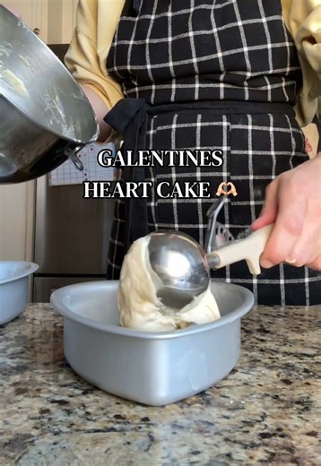 Galentines Day Heart Cake Recipe: Bake with Me!