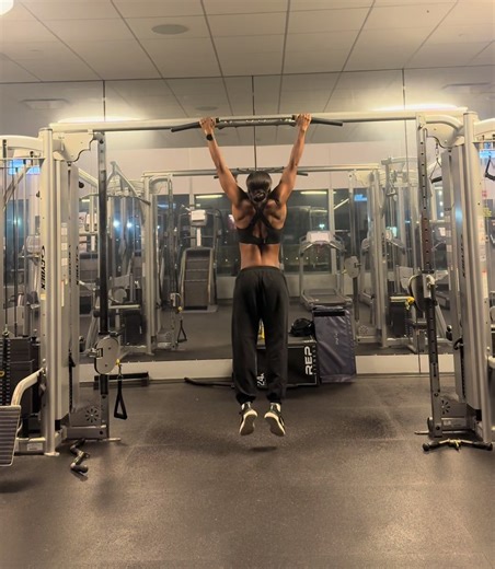 One Day Im Gonna Get To 20 Pull-Ups Straight But For Now We Will Keep Building #backday #pullups #gymtok #weightloss #workout