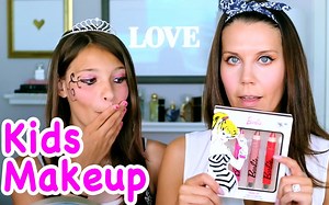 【Tati】化妆挑战就是要不一样！用小朋友专用的化妆品上妆会发生什么呢？@唯美美妆