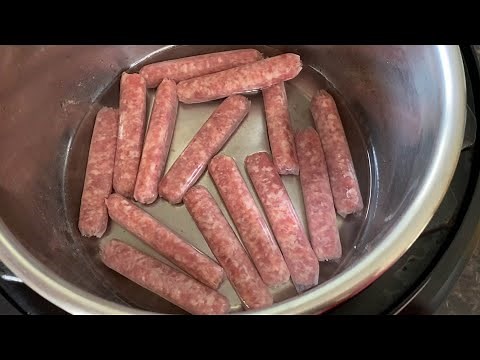 Instant Pot Breakfast Sausage Links Recipe - How To Cook Breakfast Sausages In The Instant Pot