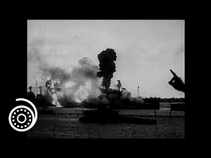 Japanese Planes Bomb Pearl Harbor, USS Arizona Explodes & Sinks (1941) | WW2 | US Navy footage