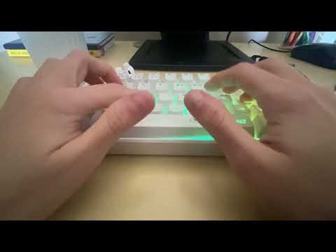 Relaxing Typing Sounds for Studying, Sleeping & Deep Focus | ASMR