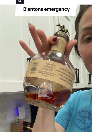 Y’all are seriously the best! & just in time bc we just finished our only bottle in the deer blind Sunday! #blantons #buffalotrace @East Coast DIY @Eastcoastdiyhusband @Buffalo Trace Distillery #hunting #huntingtiktok #marriage