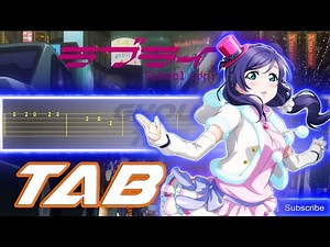 Love Live! μ's - Snow Halation (Guitar Tab 譜 Tutorial)