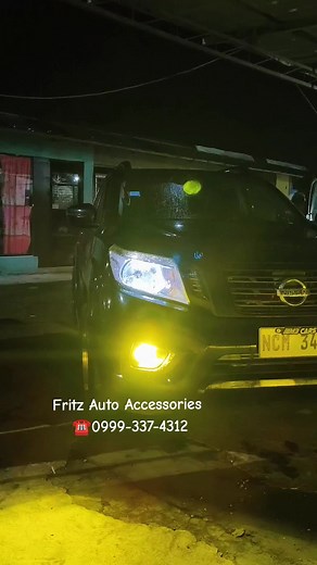 Led all weather Foglights installed for this Nissan Navarra | Fritz Norman Munlawin