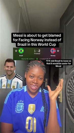 Ronaldo fans would blame Messi for this 🤦‍♀️