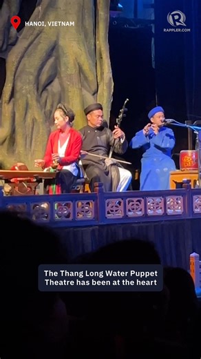 16K views · 45 reactions | Water puppet show in Hanoi, Vietnam WATCH: Do you enjoy theatrical plays? Rappler makes a quick trip to Hanoi in Vietnam to witness a cultural performance at the Thang Long Water Puppet Theatre. #ShareAsia | Rappler | Facebook