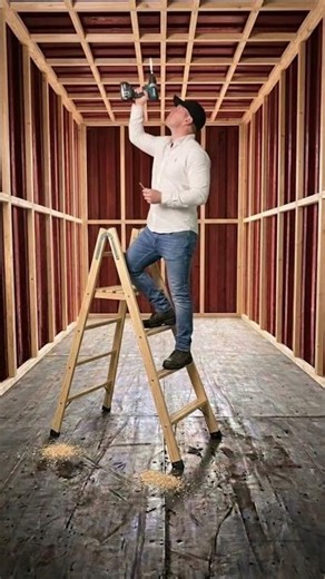 I built a secret room in a rainy forest