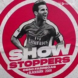 🚨 Showstoppers 🚨 🆚 Blackburn Rovers 🏟️ Emirates Stadium 🔴 Cesc Fàbregas One volley. FOUR assists. Absolute scenes from Cesc! | Arsenal
