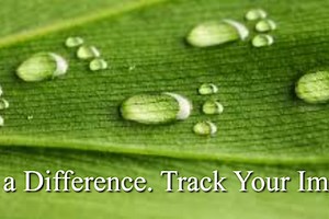 Make a Difference. Track Your Impact.