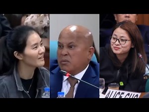 Pinoy Funniest Senate Hearing Moments | Bato Napikon kay Shiela Guo
