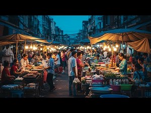 Street Market of Cambodia