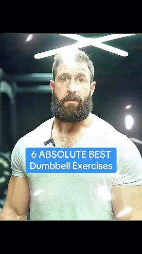 6 ABSOLUTE BEST Dumbbell Exercises (Biceps/Triceps) #gym #GymTok #fyp #delta #back | Ryan Humiston