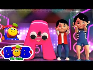 Aの発音の歌 | 日本語 の童謡 | 子供 の歌 | Bob The Train | アニメーション