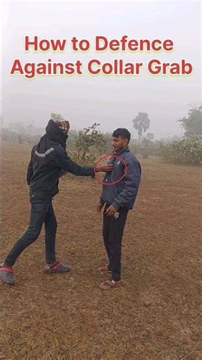 How to Defence Against Collar Grab #shorts #pankajfighter #selfdefense #pankajselfdefense #ytshorts