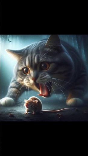 Cat eating Rat || Cat vs Rat 🐈 🐀 Cat and Rat
